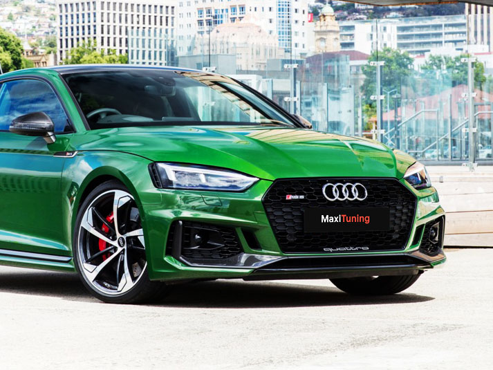 Audi A5 LIFT 9F 2015-2019 Complete Bumper RS5 Black Quattro Style